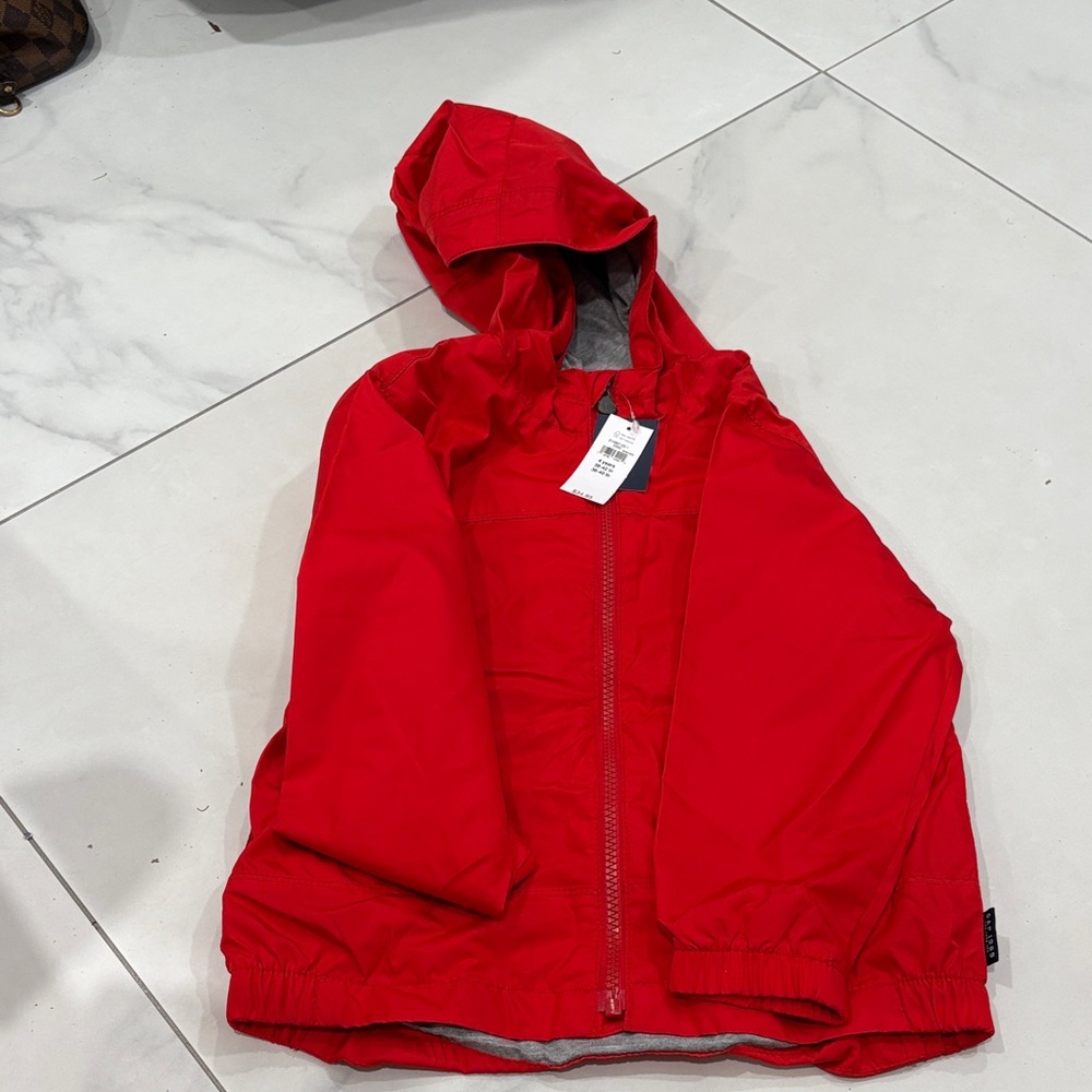 GAP Vibrant Red Kids Raincoat